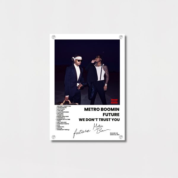 We Don't Trust You Album Cover & Tracklist Wall Art